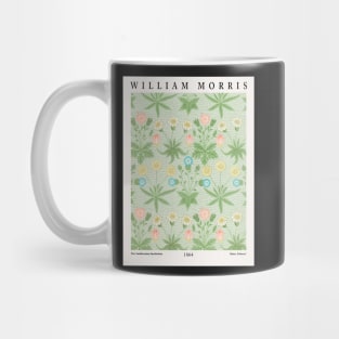 William Morris Exhibition Wall Art Morris Textile Design Daisy Pattern Floral Art Mug